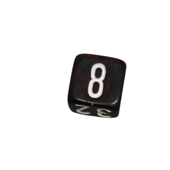 Gran Dado de Duplicacion para Backgammon de 22 mm en Marron Profundo  Dado de Repuesto